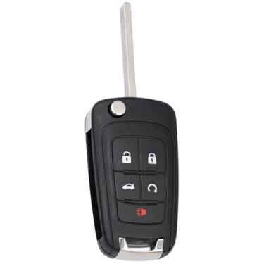 Imagem de MechanMagic Chave de substituição serve para Chevrolet Camaro Equinox 2010-2019 Cruze Malibu SS Impala 14-21 Traverse Buick Regal Verano 12-17 Cascada Enclave Smart Proximity Controle remoto de