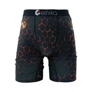 Imagem de Boxers Respiráveis plus Size Para Homens ETHIKA Sunga Sexy S-3XL Roupa