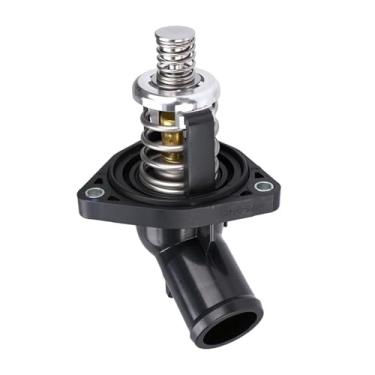 Imagem de Techie Peças genuínas 15-11125 12674639 Saída de água da carcaça do termostato compatível com Chevy Silverado 1500/2500 Suburban Tahoe Cadillac Escalade GMC Sierra 1500 2014-2019 Yukon XL 2015-2020