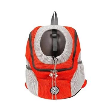 Imagem de Mochila De Transporte Para Cães Portátil Com Duas Alças, Bolsa Frontal