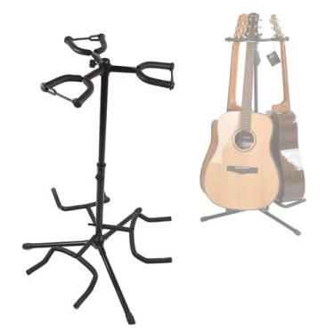 Imagem de Estante,Suporte,Rack carrossel P/3 Instrumentos de Cordas,guitarra,bai