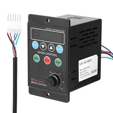 Imagem de Controlador multifuncional de velocidade do motor 400W AC220V Regulador de velocidade do motor Controlador de taxa de exibição Valor alvo configurável para equipamentos