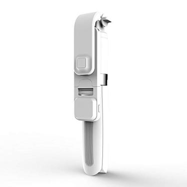 Imagem de de Selfie Tripé 3-em-1 com Controle Remoto Integrado Suporte Extensível Multifuncional para Celular Câmera Fotografia Fotos em Grupo Chamadas Vídeo Tr