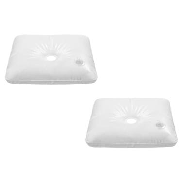 Imagem de Pacote com 2 sacos de água para suporte de coluna de balão e arco de balão - material espesso atualizado, borda reforçada, base quadrada preenchível com água para acessórios de suprimentos de festa