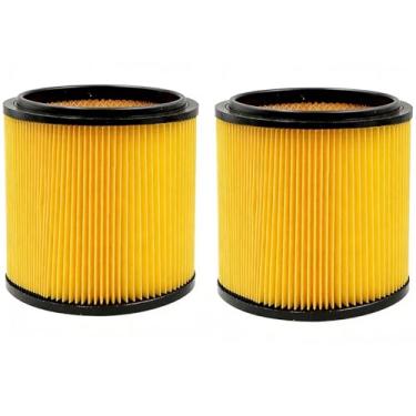 Imagem de Substituição de filtro de cartucho VCFS compatível com filtro Vacmaster VCFS, Vacmaster 5-20 galões aspiradores úmidos/secos, filtro VBV1210 para aspiradores hart molhado/seco, pacote com 2