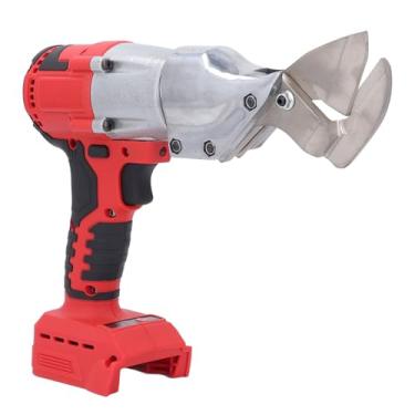 Imagem de YWBL-WH Tesoura de Metal Sem Fio 800W Motor Sem Escova Tesoura de Metal Elétrica 18V Cortador Alimentado por Bateria para Corte de Plástico de Alumínio Carbono de 2 Mm de Espessura