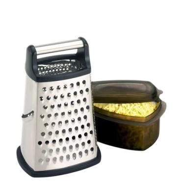 Imagem de Ralador Jumbo em Inox 4 Faces com Deposito Removível Gourmet Mix