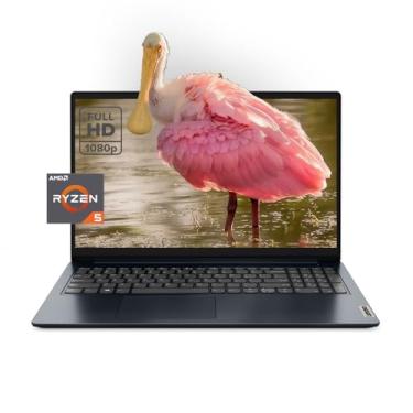 Imagem de Lenovo Laptop Ideapad, Tela Antirreflexo Fhd De 15,6", Amd Ryzen 5 7520U (4 Núcleos), 16 Gb De Ram Lpddr5, Ssd De 512 Gb, Wi-Fi 6, Microsoft Office 365 (Teste De 30 Dias), Windows 11 S, Abyss Blue,