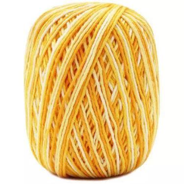 Imagem de Barbante Barroco Multicolor 4/6 200g Cor 9368 Raio de Sol - Círculo