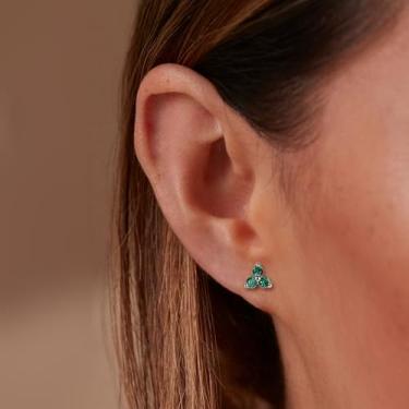 Imagem de Brincos minúsculos de costas planas para mulheres de aço inoxidável 20 G, brincos pequenos de cartilagem de ouro 14 k, zircônia cúbica, pequeno, com costas planas, 20G+5MM, Aço inoxidável, Sem pedra