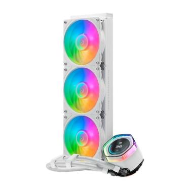 Imagem de Water Cooler Para Processador Cooler Master MasterLiquid 360 Ion White Edition, 360mm,-Unissex
