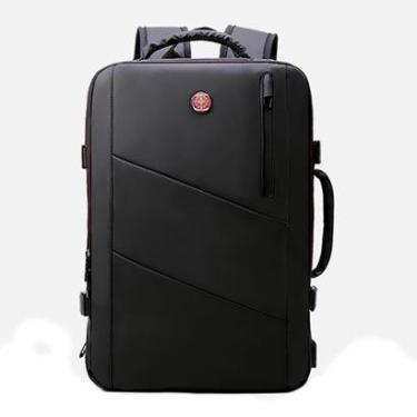 Imagem de Mochila Crosswave Executiva 3 em 1 Expansiva Impermeável Notebook Resistente 20 L-Masculino