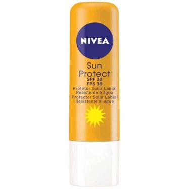 Imagem de Protetor Labial Nivea Sun Protect FPS30 4,8g