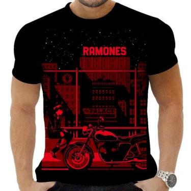 Imagem de Camiseta Camisa Personalizada Rock Metal Ramones 8 - OBDS, M