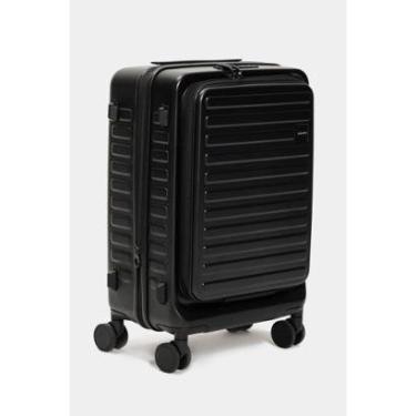 Imagem de Mala de Bordo Aramiscom cadeado embutido e compartimentos internos Preto-Masculino