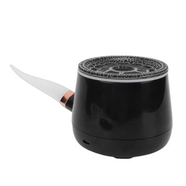 Imagem de TOPINCN Difusor de óleo Essencial, Difusor de Aromaterapia de Mesa Com Design de Anel de Luz e Fumaça, Umidificador de Névoa Fria para Decoração de Escritório Em Quarto de Casa