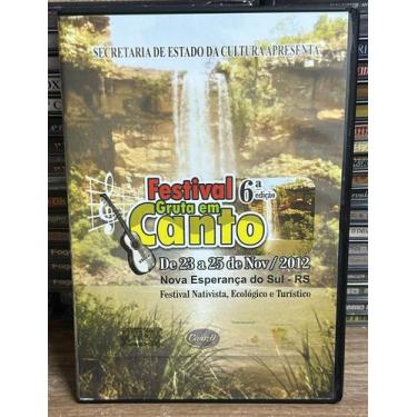 Imagem de DVD - Festival Gruta em Canto - 6ª edição 2012 - Independente