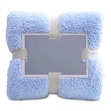 Imagem de Toalhas de Banho e Chuveiro para Banheiro Macias Fluffy Pêlo Coral Absorventes Água Secagem Rápida Multiuso Peludas Sem Pelos Spa Hotéis Lar Academia Praia Salão