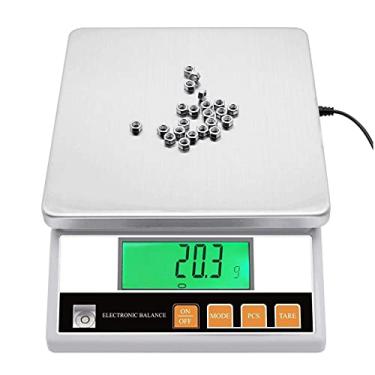 Imagem de Balança eletrônica portátil de alta precisão para laboratório pesado 0,1 g balança de contagem industrial (10 kg/0,1 g)