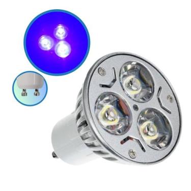 Imagem de Lampada led gu10 dicroica 3w mr16 - FVN, Azul