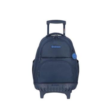 Imagem de Mochila de rodinha Cross 2.0 5XT Azul Marinho - Xtrem, Azul, Grande