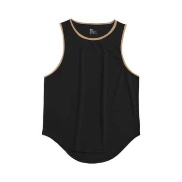 Imagem de Camiseta Sem Mangas Para Academia Masculina De Secagem Rápida, T-Shirt