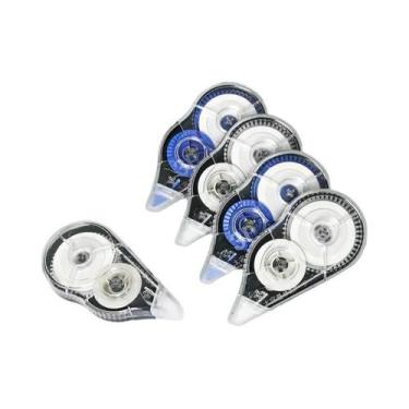 Imagem de Conjunto De Fita Corretiva Branca 5 Peças Em Várias Cores Material Esc