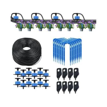 Imagem de Kit De Irrigação Por Gotejamento KESLA 10-100M Com Transmissor De 4 Vi