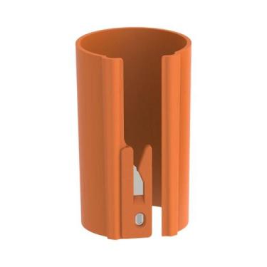 Imagem de Cortador De Papel De Embrulho Deslizante HORN Laranja E Preto, Desliza