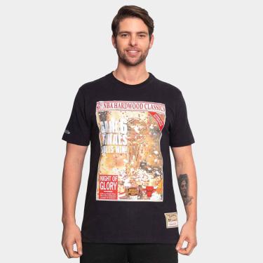 Imagem de Camiseta Mitchell & Ness Chicago Bulls Champs Masculina-Masculino