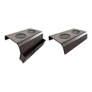 Imagem de Kit 01 Esteira Sofá Copo E Controle E 01 Porta Copo Tabaco