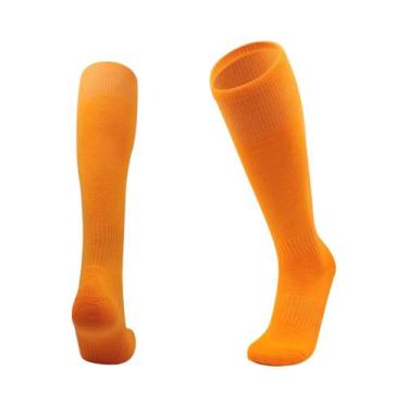 Imagem de Meias Esportivas Unissex Respiráveis Acima Do Joelho Para Futebol, Rug