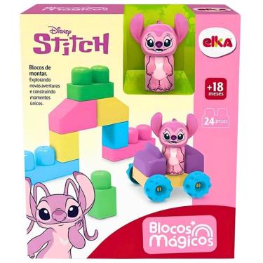 Imagem de Brinquedo Infantil Blocos Magicos Disney ANGEL ELKA