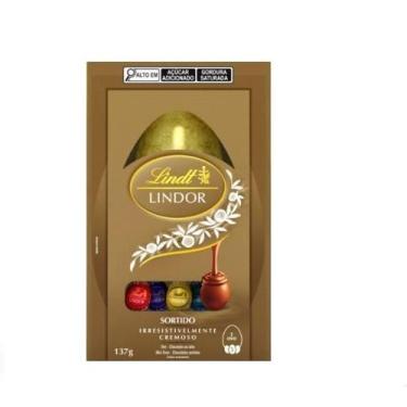 Imagem de Ovo De Páscoa Lindt Lindor Sortido 137G