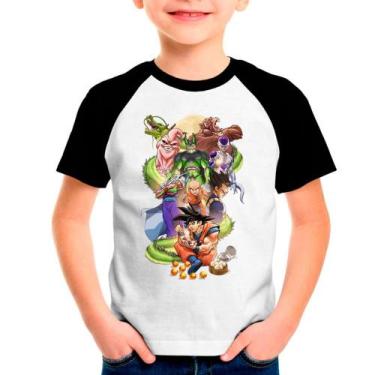 Imagem de Camiseta Desenho DRAGON BALL Z Moda Infantil Roupa Criança 03 - DESIGN