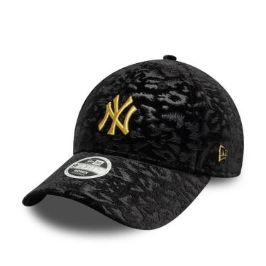 Imagem de Boné New Era Feminino 940CS MLB NY Yankees Veludo Gold-Feminino