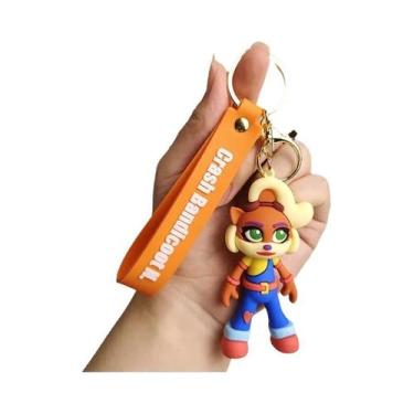 Imagem de Chaveiro Crash Bandicoot Anime: Boneco Fofo De Jogo, Pingente Para Car