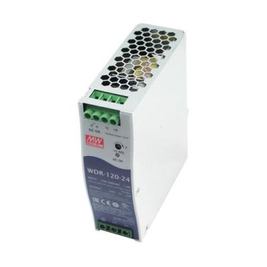 Imagem de Fonte de alimentação mean well modelo wdr-120-24