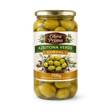 Imagem de Azeitona Verde Gordal Obra Prima 700g
