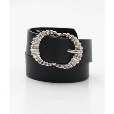 Imagem de Cinto Feminino Fivela Trabalhada Marisa Preto-82139, Preto, P