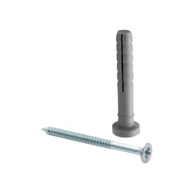 Imagem de Prego Parafuso 3,5 X 50 Com Bucha Pacote 50 Peças