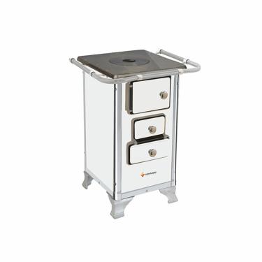 Imagem de Fogão a Lenha Venâncio Número 00 Cor Branco Chapa Em Ferro Fundido Sem Tampa 21613