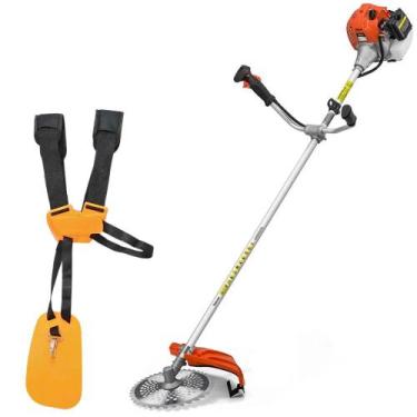 Imagem de Roçadeira Lateral à Gasolina 2T 42,7CC 1,7HP com Cinto Duplo Universal