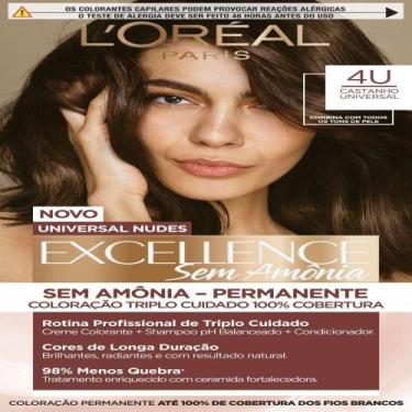 Imagem de Tintura Imédia 4u Castanho Universal Sem Amônia - Loréal Imédia