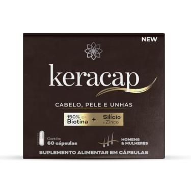 Imagem de Keracap Hair Nutrition, Biotina + Silício + Mix de Vitaminas, 60 Cápsulas, Nutrends