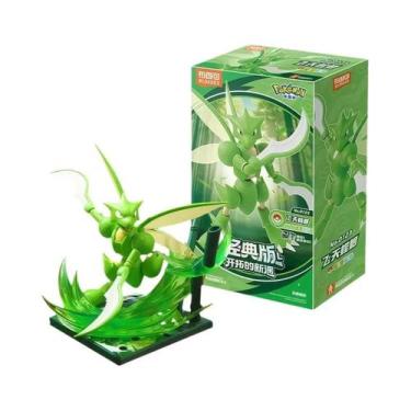 Imagem de Brinquedos De Blocos De Montar Pokémon: Charizard, Snorlax, Scyther, L