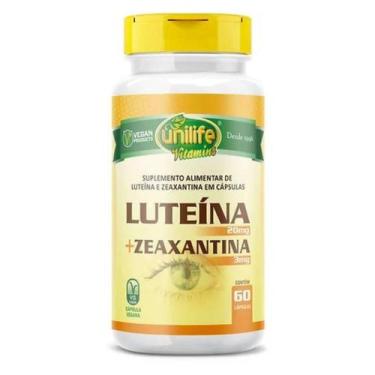 Imagem de Luteína + Zeaxantina 60 Cápsulas 400mg - Unilife