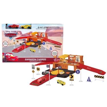 Imagem de Garagem Carros com Mcqueen e Cruz - Toyng