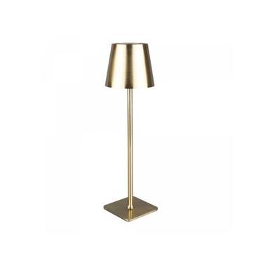 Imagem de Luminária de Mesa Led 3 Tons Usb Elegance Dourada Metal