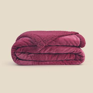 Imagem de Edredom Sherpa Rosa - A\CASA Edredom Sherpa Rosa Queen - A\CASA